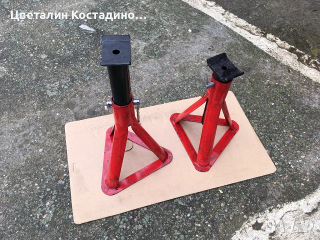 2 броя немски стойки за подпиране на автомобили, снимка 4 - Други инструменти - 54025942