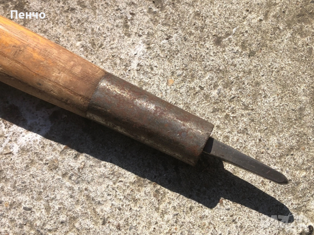 стар пикел MOD. WALLNER "STUBAI" - MADE IN AUSTRIA - 1950/60г., снимка 6 - Антикварни и старинни предмети - 49729691