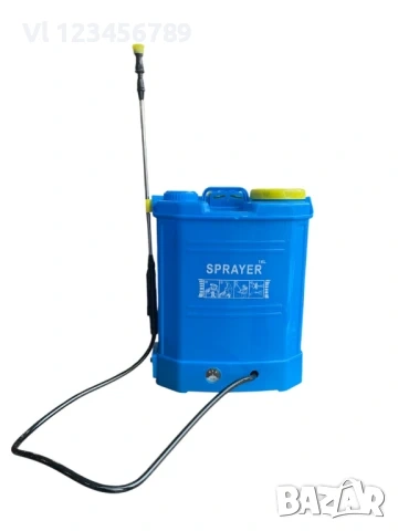 акумулаторна гръбна пръскачка Kraftroyal -16 л, , снимка 3 - Градинска техника - 53891676