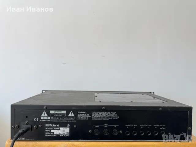 Синтесайзър модул Roland JV-1080 Software Synthesizer , снимка 3 - Ресийвъри, усилватели, смесителни пултове - 50154622