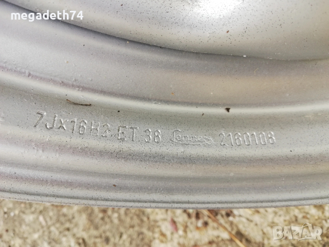 2 бр чисто нови джанти за Opel Frontera , снимка 5 - Гуми и джанти - 54124477