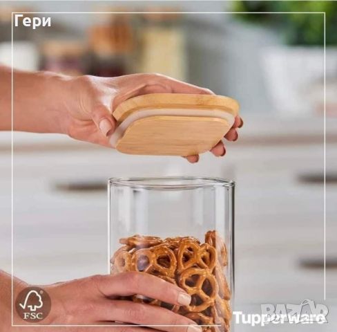 Tupperware буркани от боросиликатно стъкло , снимка 5 - Други - 46131030