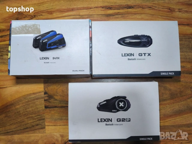 НОВ интерком LEXIN G2P Bluetooth слушалка за мотоциклетна каска, FM радио, 6 корпуса, универсално..., снимка 13 - Аксесоари и консумативи - 51572492