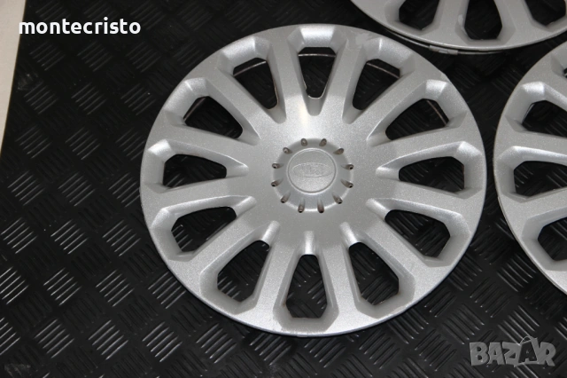 3 броя Тасове Ford Fiesta MK7 (2008-2017г.) 8V211130JB / 8V21-1130-JB / 15 цола Форд Фиеста, снимка 3 - Аксесоари и консумативи - 53934246