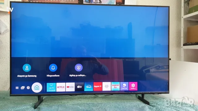 НОВ! Samsung 50 инча 4K QLED Smart HDR WiFi смарт лед, НОВ!, снимка 7 - Телевизори - 46462234