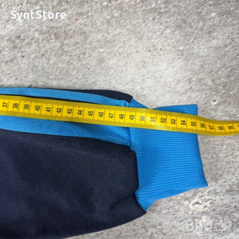 Ретро горнище Adidas Originals, Синьо/Тъмносиньо, Размер L, снимка 8 - Спортни дрехи, екипи - 53637748