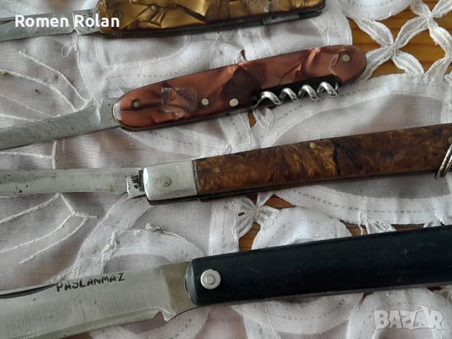 Осем  сгъваеми ножчета , снимка 8 - Ножове - 46408493