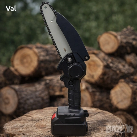 Акумулаторен мини трион 48V с 2 батерии и куфар