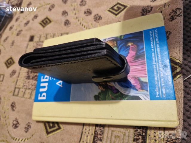 портфейл модел елипс телешка кожа оргинал, снимка 6 - Портфейли, портмонета - 53163566
