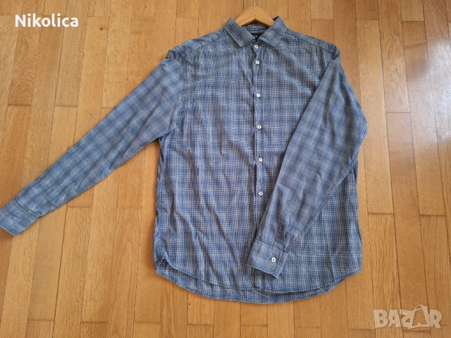 Мъжки ризи Armani jeans, размер XXL  и 3XL. Оригинални!, снимка 9 - Ризи - 50456883