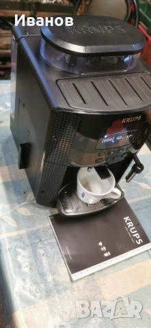 Кафемашина Krups Кафеавтомат Крупс, снимка 2 - Кафемашини - 53618743