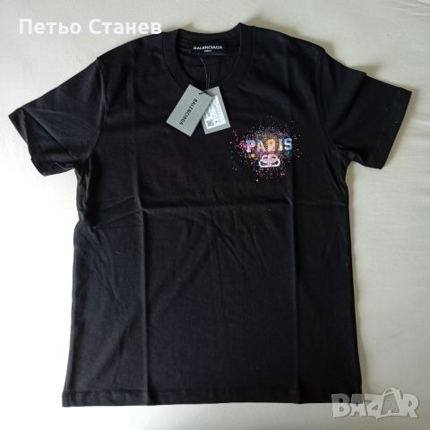 Мъжка тениска BALENCIAGA , снимка 1 - Тениски - 46485938