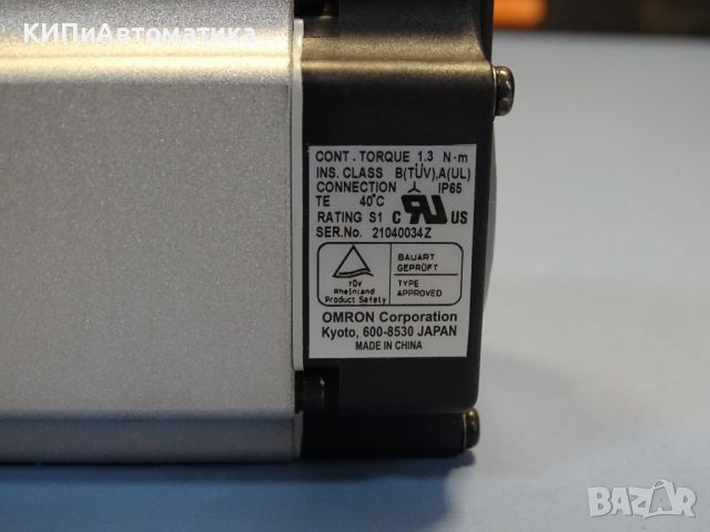 серво мотор Omron R88M-G40030H-BS2 AC servo motor 1.3Nm 106V, снимка 6 - Резервни части за машини - 45132738