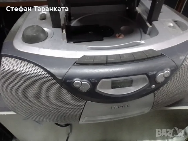 радио приемник касетофон и CD player , снимка 4 - Радиокасетофони, транзистори - 47710826