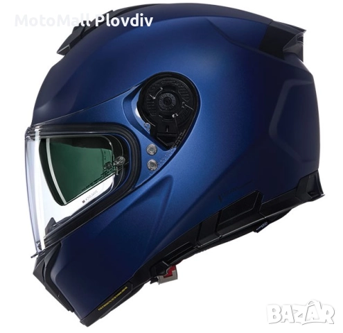 Каска Nolan N80-8 Classico Nobile N-Com 313 Deep Blue – МАТ ECE 22.06, снимка 2 - Аксесоари и консумативи - 51892442