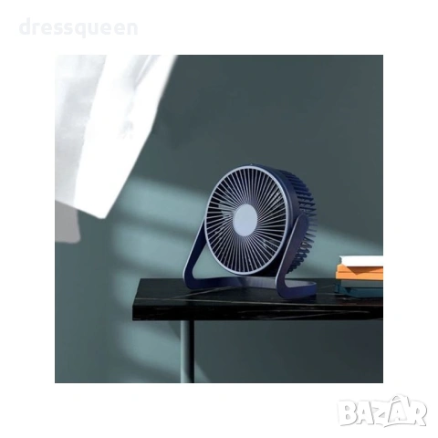 4546 Компактен вентилатор с 360° завъртане и мощен мотор, снимка 2 - Други стоки за дома - 53811957