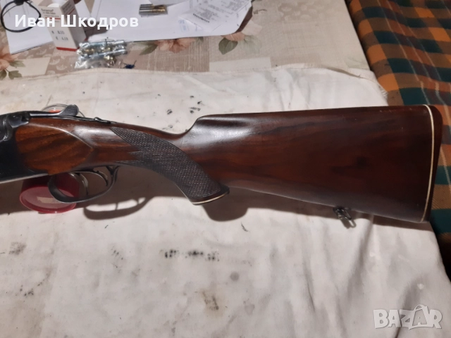 Продавам ловна гладкоцевна пушка модел 12 кал12 в перфектно сьстояние.За повече информация на тел089