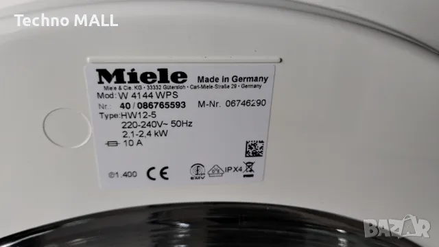 Пералня Miele w4144wps 6кг/1400об., снимка 4 - Перални - 46979583