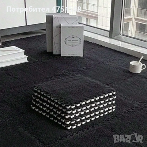 Мек килим пъзел от 10 части, снимка 6 - Други - 53799279