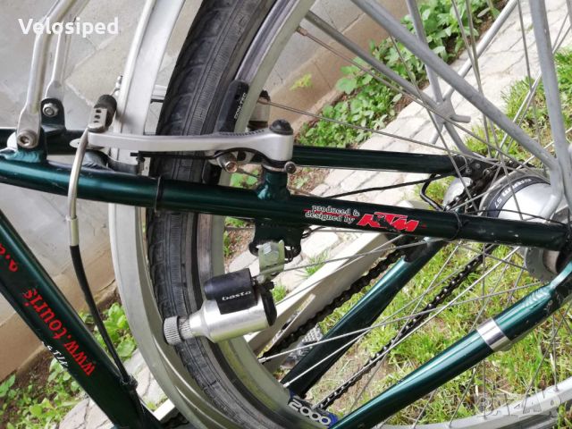 Алуминиев велосипед KTM дамски 28" ниска рамка., снимка 3 - Велосипеди - 45862662