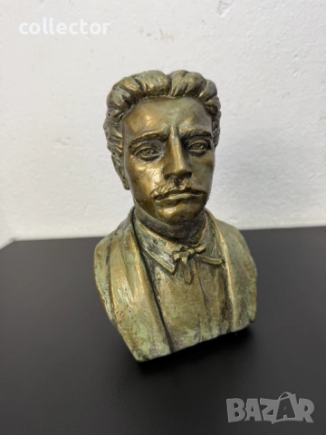 Бронзиран бюст на Васил Левски. №7750, снимка 10 - Други - 52813478