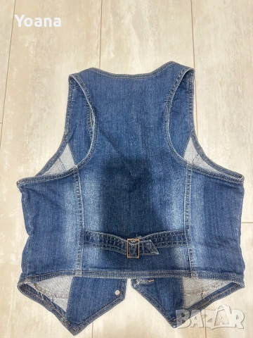 Cindy H дънково елече, снимка 3 - Якета - 54247191