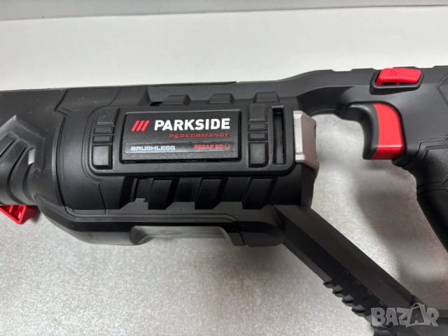 Като нов! PARKSIDE PERFORMANCE 20V Акумулаторен Саблен Трион »PSSAP 20-Li E6«, снимка 3 - Други инструменти - 53314457