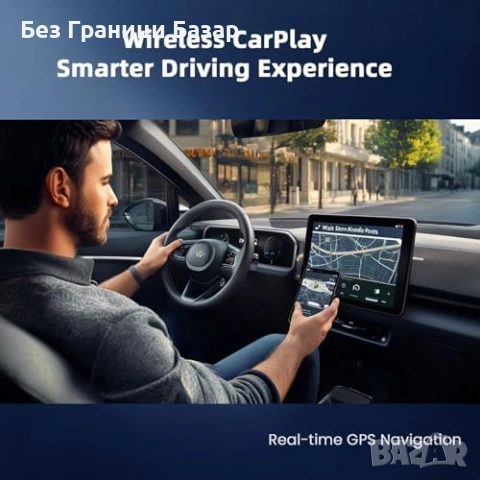 Нов Wireless Apple CarPlay адаптер iOS 11+ за 800+ автомобила кола usb, снимка 7 - Друга електроника - 53072029