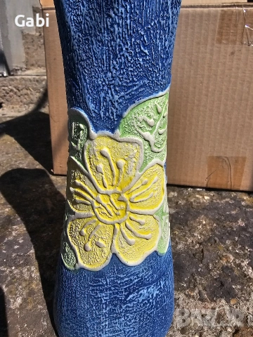 Арт керамичен комплект: Ваза и пепелник – „Алфа Дизайн“, снимка 6 - Антикварни и старинни предмети - 53900214