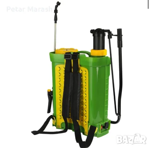 Акумулаторна и Ръчна Пръскачка 16 литра с 3 дюзи и мощна батерия 12V, снимка 3 - Други инструменти - 50431539