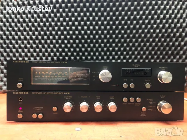 Telefunken CA10+CT10, снимка 1 - Ресийвъри, усилватели, смесителни пултове - 49441639