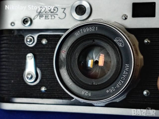 Фотоапарат ФЕД 3, снимка 2 - Фотоапарати - 54157875