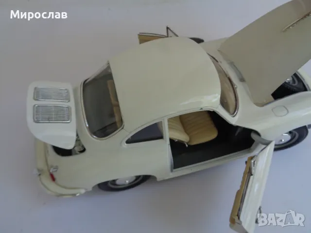 1:18 BBURAGO PORSCHE 356 ИГРАЧКА КОЛИЧКА МОДЕЛ, снимка 6 - Колекции - 47312402