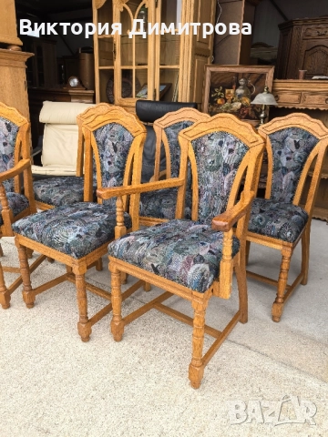Комплект от 6 трапезни стола , снимка 2 - Столове - 52203886