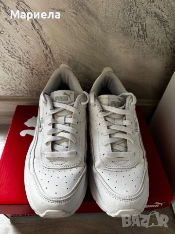 Puma бели маратонки, снимка 3 - Маратонки - 51700236