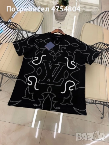 Най-високо качество мъжки тениски Louis Vuitton / Givenchy