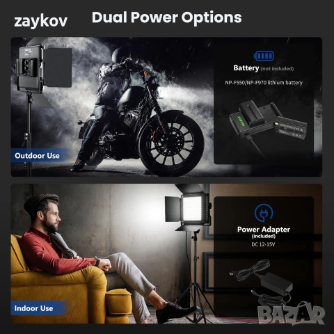 NEEWER NL660 Двуцветен LED панел с чанта за носене, снимка 2 - Друга електроника - 53620037