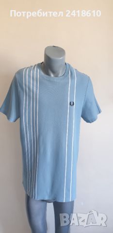 Fred Perry Pique Cotton Slim Mens Size 50/L НОВО! ОРИГИНАЛ! Мъжка Тениска!, снимка 1 - Тениски - 46218028