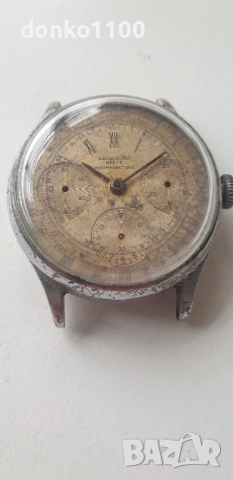 Leonidas Heuer Бреге Valjoux 71, снимка 3 - Мъжки - 53730639