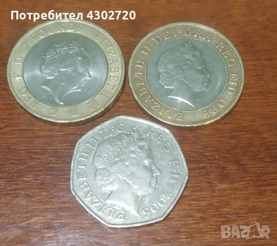Колекционерски монети от Англия