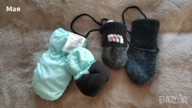 Бебешки зимен комплект яке с панталон 86см + шапка и 2 чифта ръкавици, снимка 5 - Комплекти за бебе - 52636850