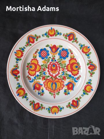 Декоративна чиния, Чехословакия , снимка 1 - Колекции - 46153437
