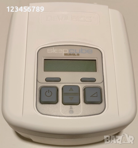 DeVilbiss SleepCube BiLevel S BiPAP апарат срещу сънна апнея, снимка 5 - Медицинска апаратура - 52497839