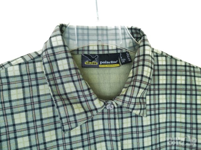 Salewa Polarlite Flannel / XL* / дамска спортна ергономична поларена риза / състояние: ново, снимка 13 - Ризи - 45357337