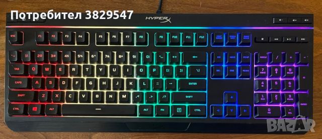 Гейминг клавиатура HyperX-Alloy Core RGB, снимка 1 - Клавиатури и мишки - 45687348