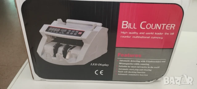Машина за броене на пари, Банкноти, UV проверка, брояч на пари, снимка 2 - Други машини и части - 51414321