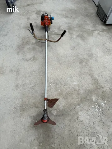 Бензинов Тример Stihl с нож, снимка 6 - Градинска техника - 50208891
