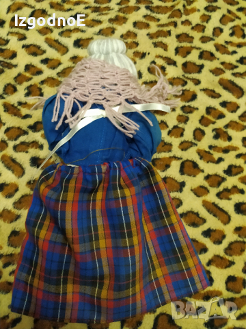 Стара кукла баба, винтидж кукла, снимка 2 - Колекции - 45036075