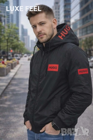 Hugo Boss 🔹Бродирано лого 🔹S-3XL, снимка 2 - Якета - 53847240