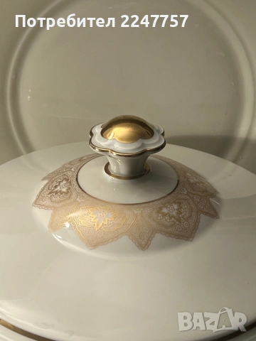 Супник с плато порцелан Hutschenreuther , снимка 3 - Антикварни и старинни предмети - 53301709